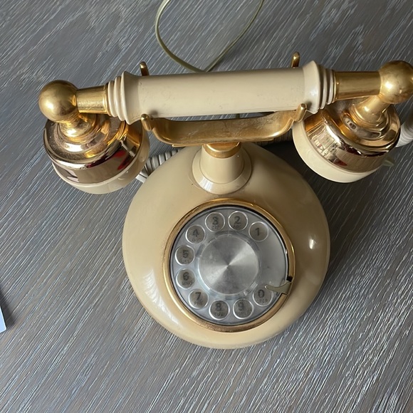 Vintage Western Electric Cream Ratary Princess Phone French style - Picture 2 of 7